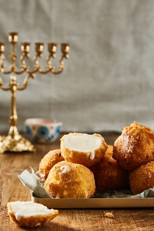 כדורי גבינה מטוגנים